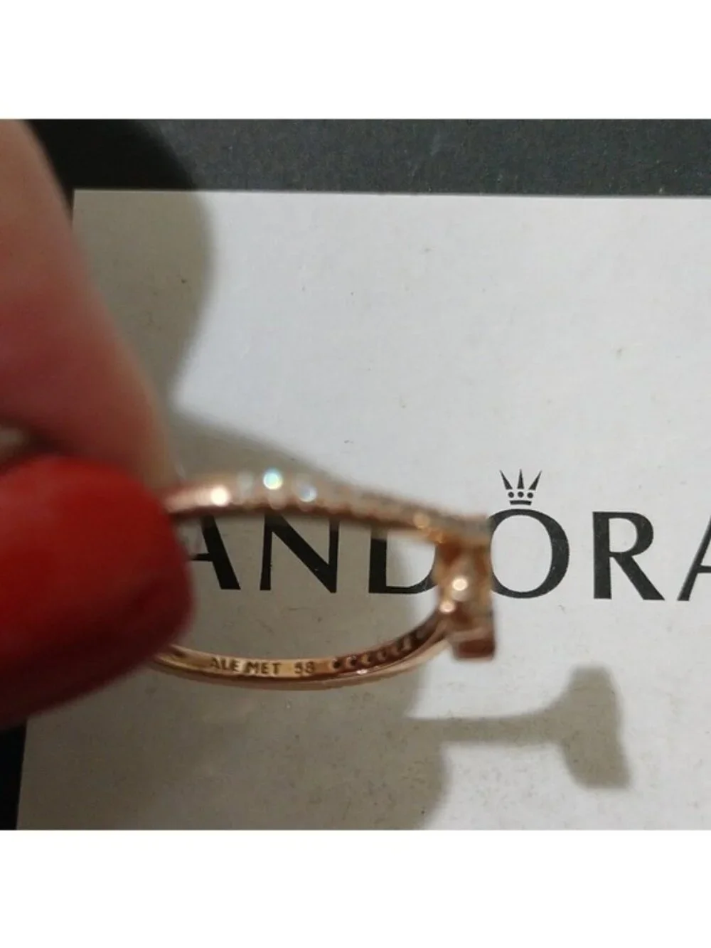 Pandora rose sparkling